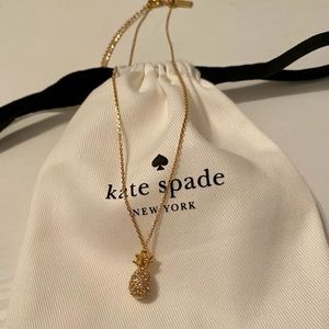 By The Pool Pave Pineapple Mini Pendant Necklace